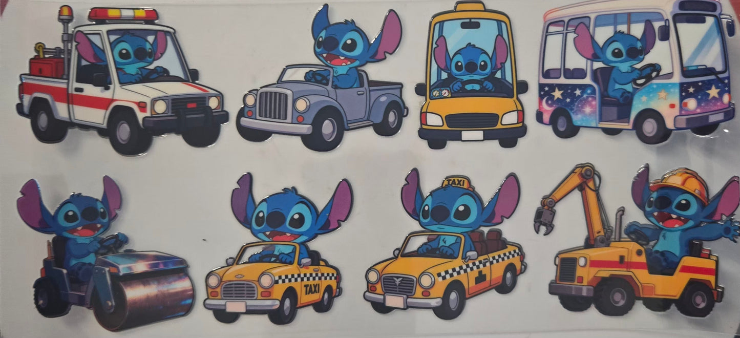 Lilo Stitch UV DTF WRAP