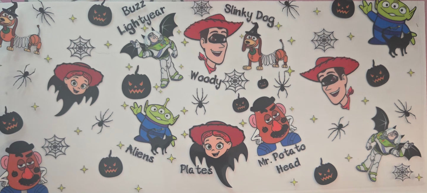 Toy Story Character UV DTF Wraps