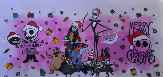 Nightmare before Christmas UV DTF wraps