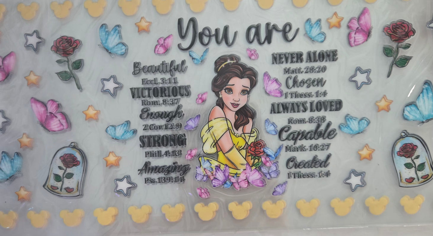 Princess Disney Uv Dtf wraps