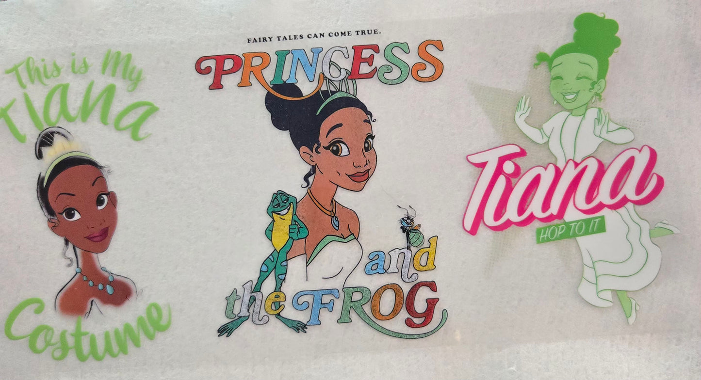 Princess Disney Uv Dtf wraps