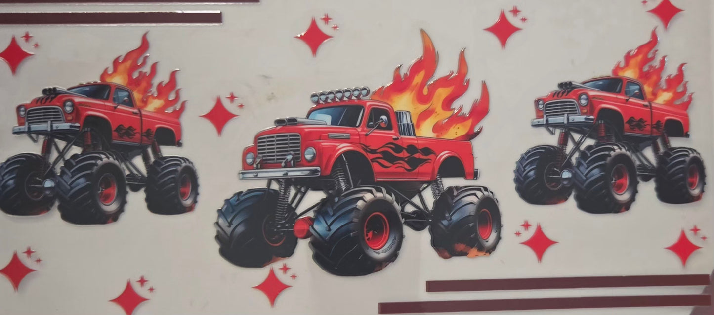 Dinosaurs & Jurassic Park Boy Trucks UV DTF Wraps