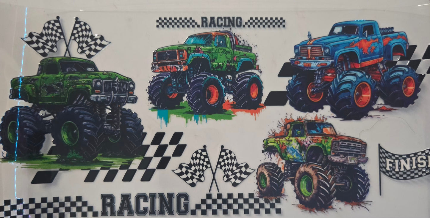 Dinosaurs & Jurassic Park Boy Trucks UV DTF Wraps
