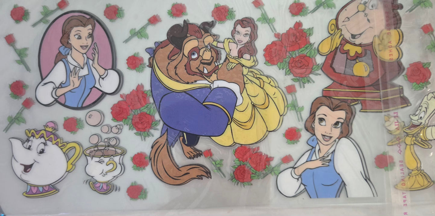 Princess Disney Uv Dtf wraps