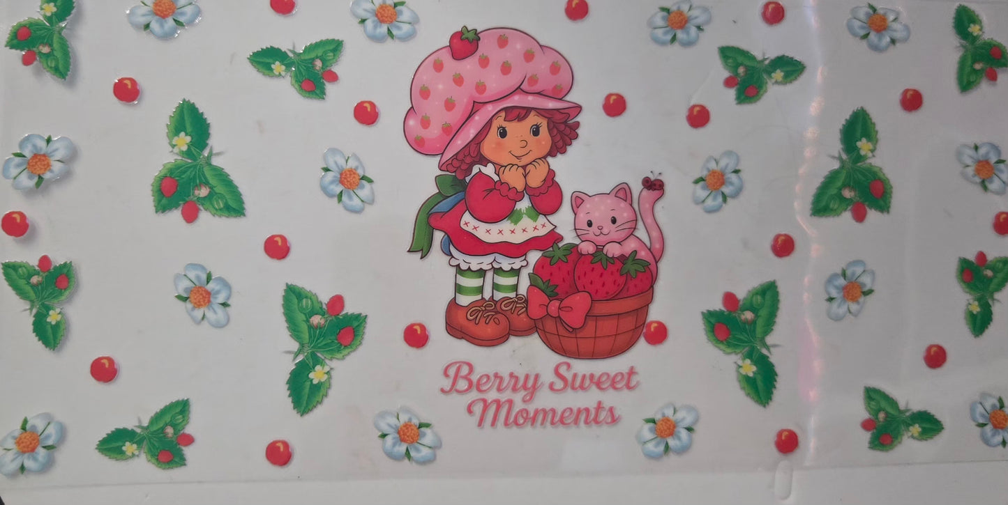 Strawberry Shortcake, strawberries, strawberry Ice cream & Rainbow Brite