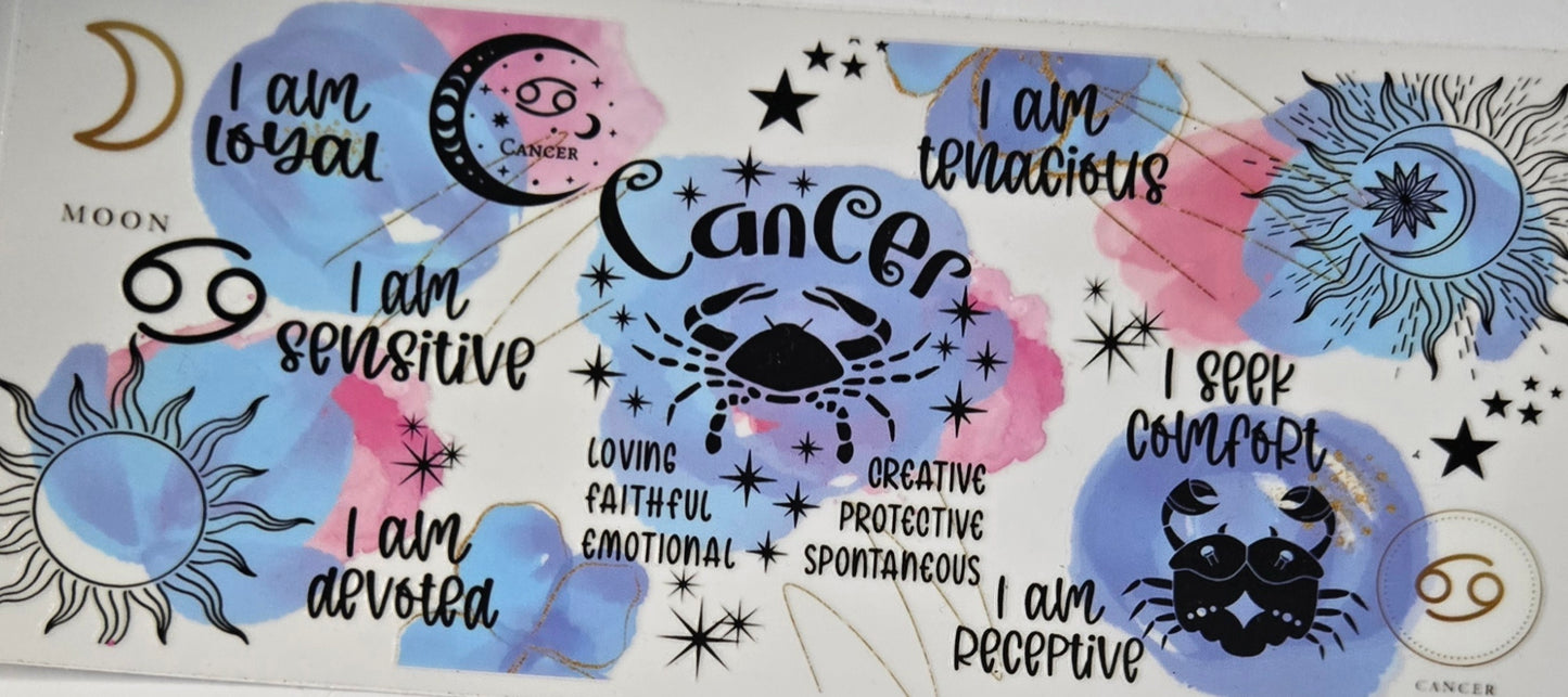 Birthday Signs/Sayings UV DTF Wraps