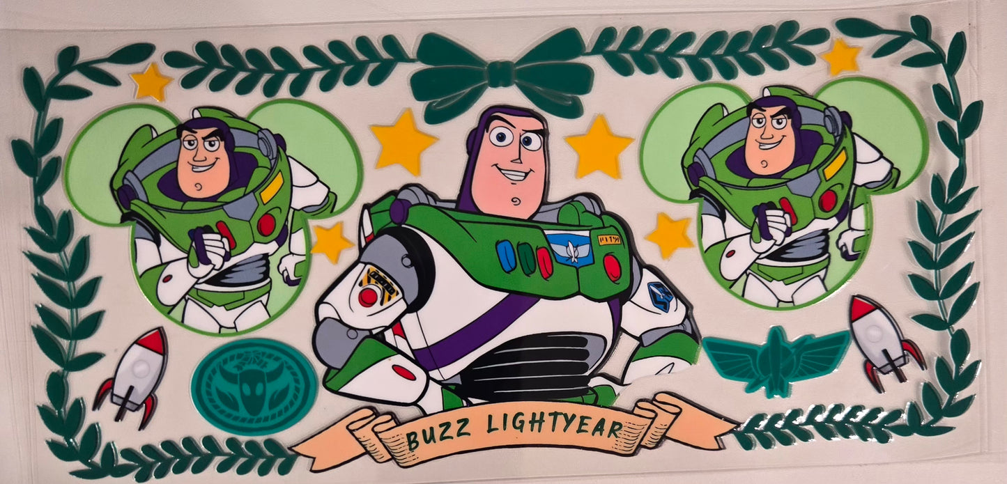 Toy Story Character UV DTF Wraps