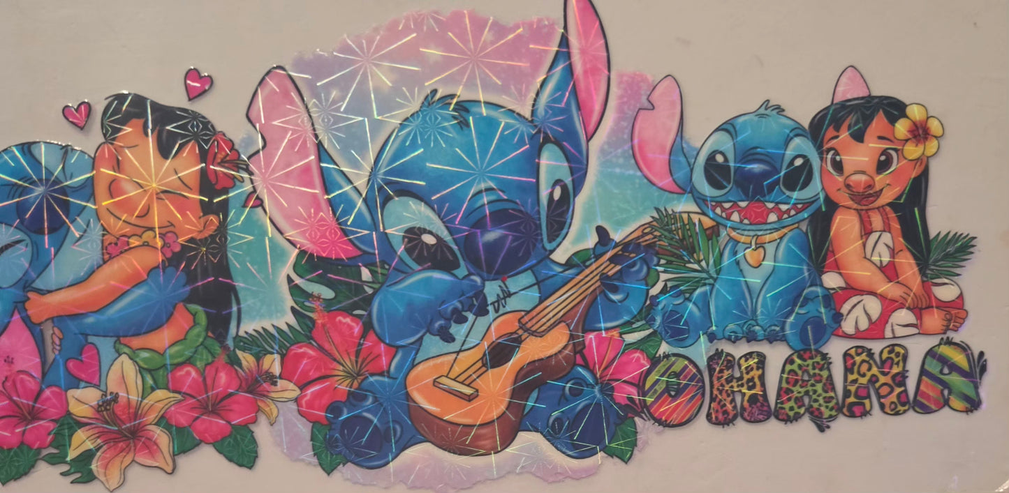 Lilo Stitch UV DTF WRAP