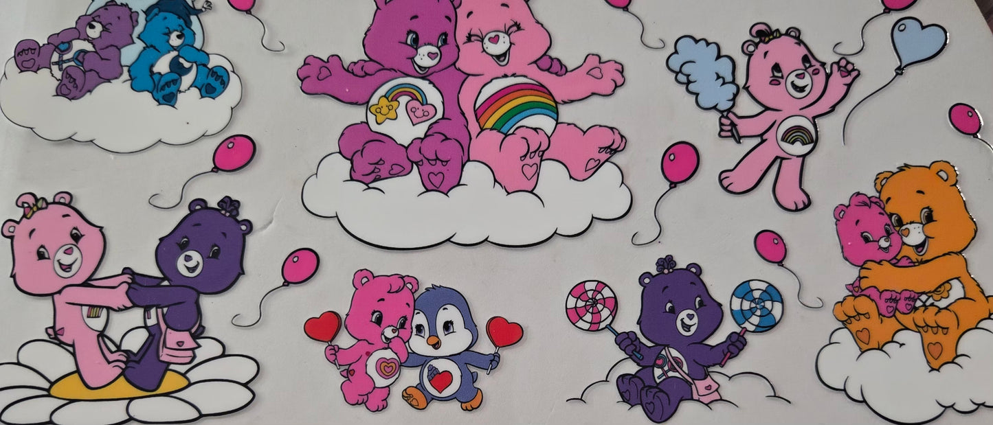 Carebear UV DTF Wraps