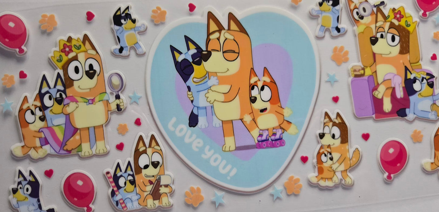 Paw Paatrol & Blues Clues UV DTF Wraps