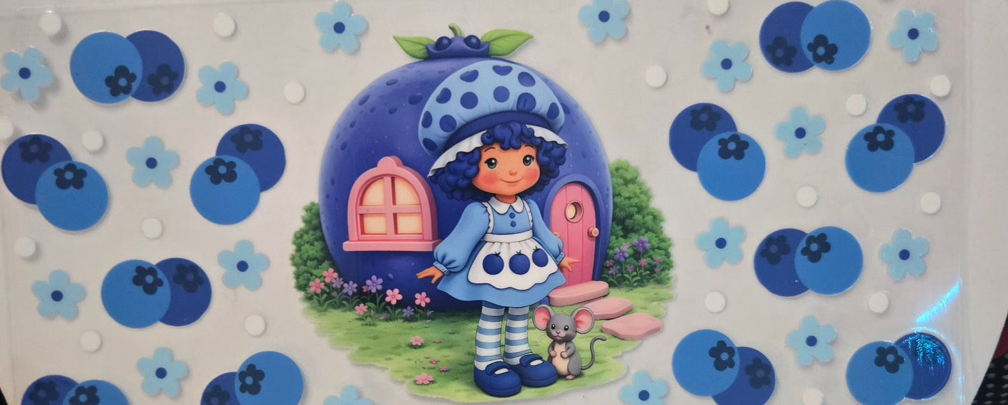 Strawberry Shortcake, strawberries, strawberry Ice cream & Rainbow Brite