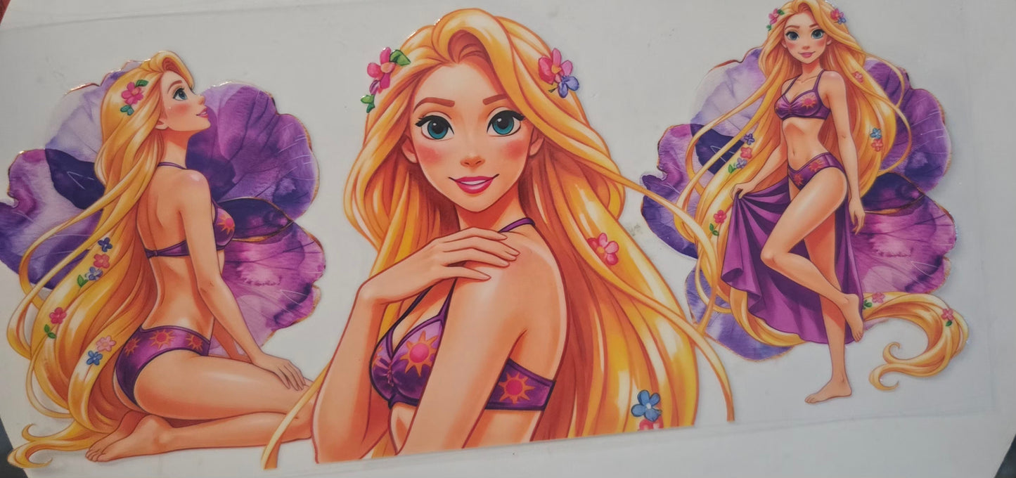 Princess Disney Uv Dtf wraps