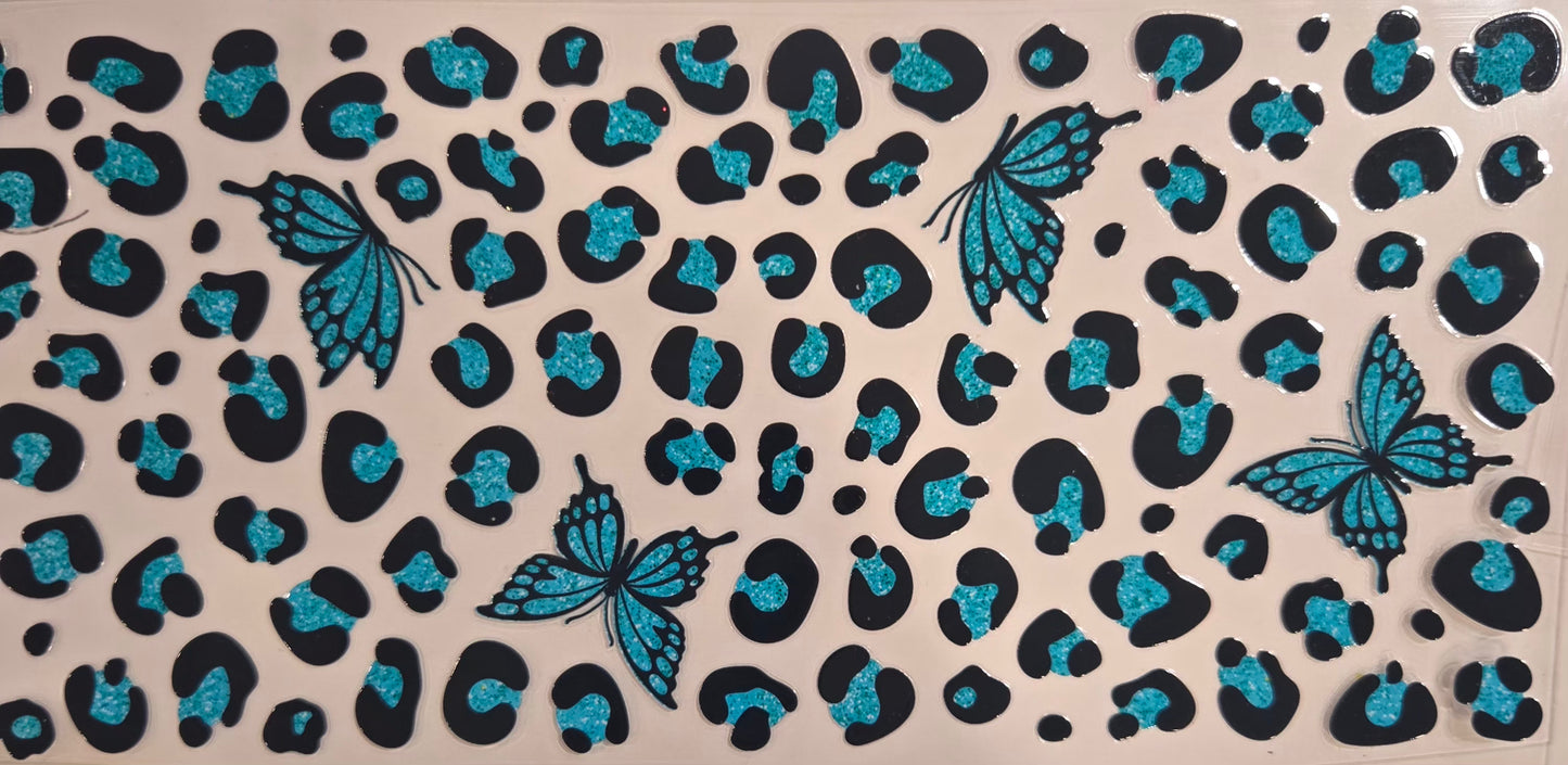 UV DTF Spring Floral Butterfly