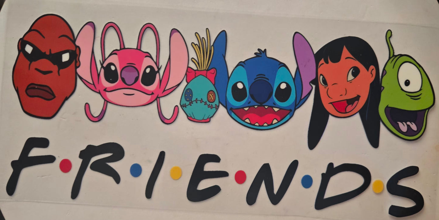 Lilo Stitch UV DTF WRAP
