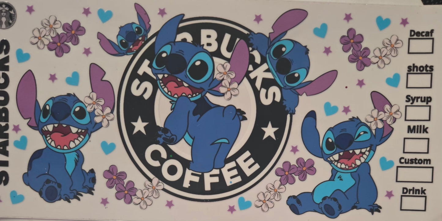 Lilo Stitch UV DTF WRAP