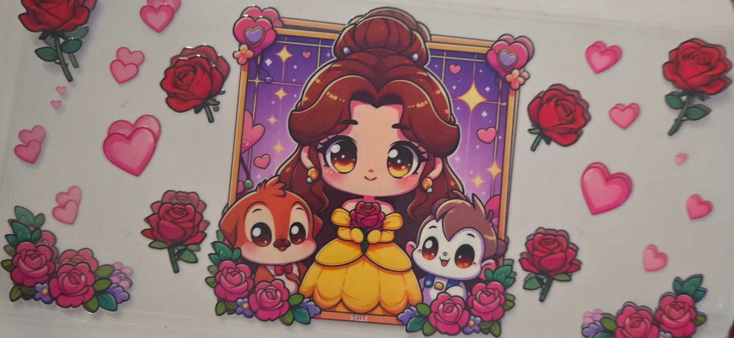 Princess Disney Uv Dtf wraps