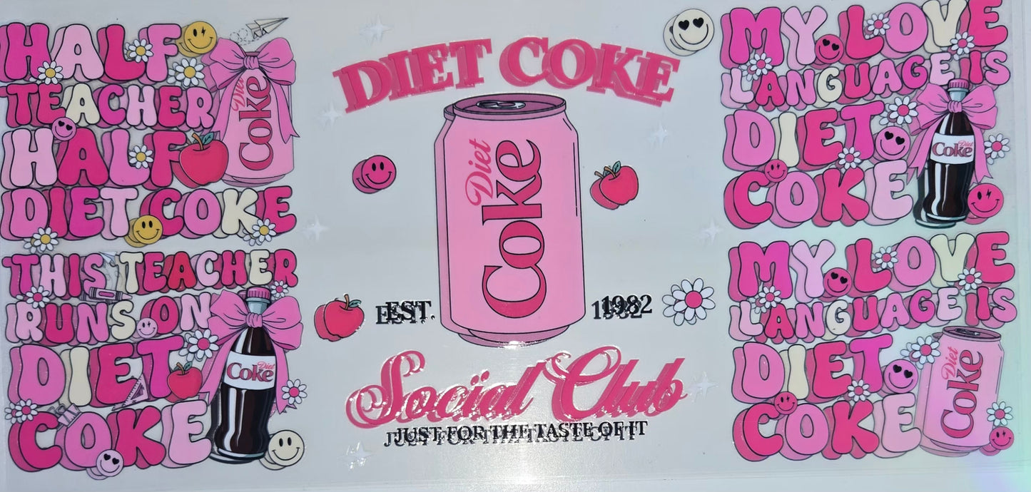 Energy Drink & Soda UV DTF Wraps