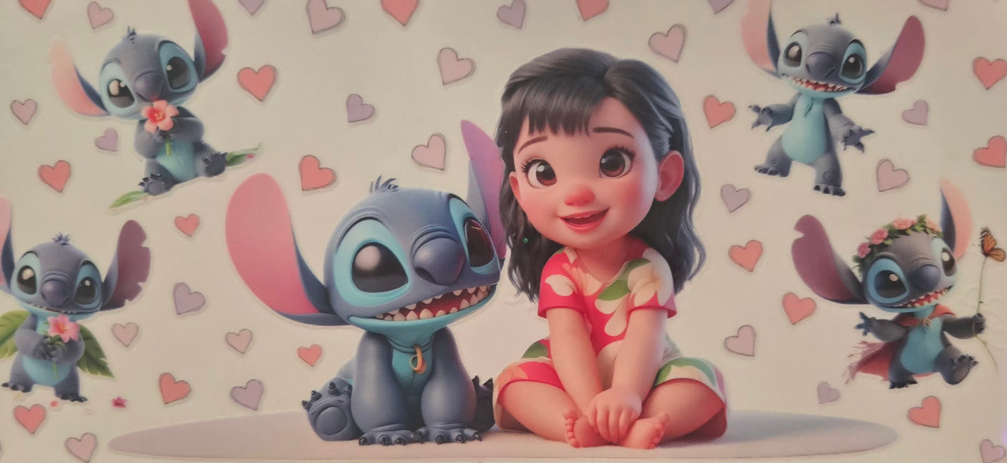 Lilo Stitch UV DTF WRAP