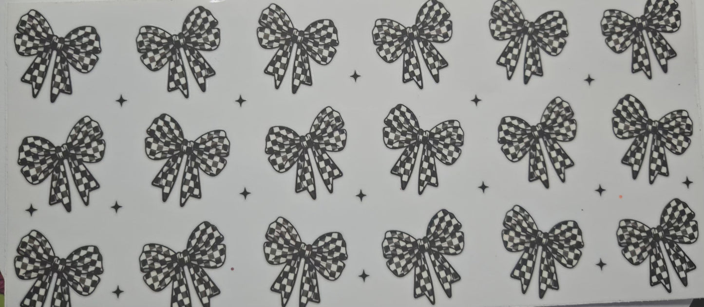 Black Bows UV DRF WRAPS  196A