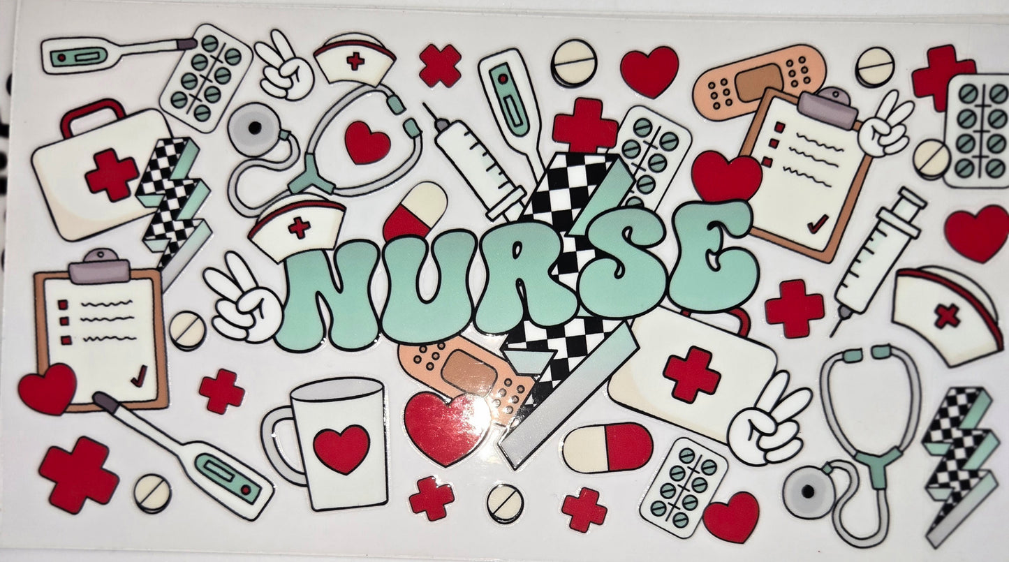 Autism/Cancer & Nurse UV DTF Wraps