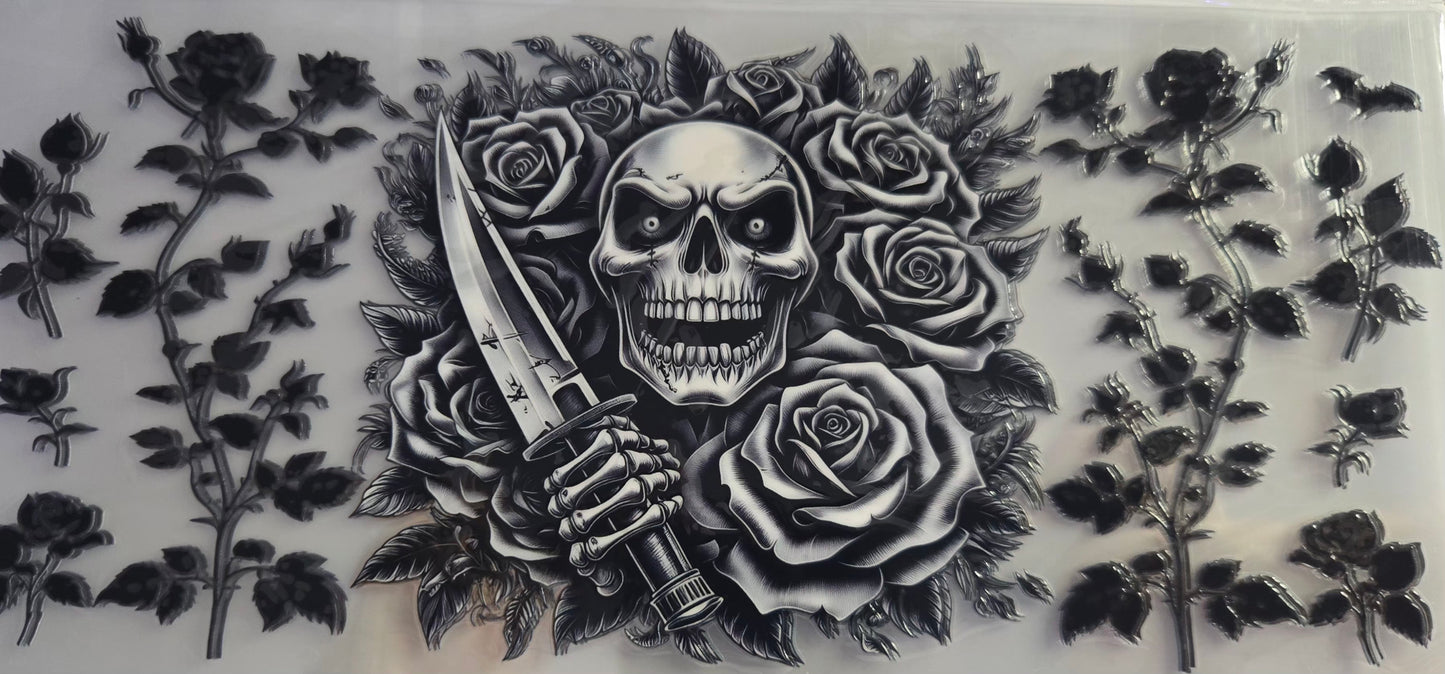 Skeleton Vibes UV DTF Wraps