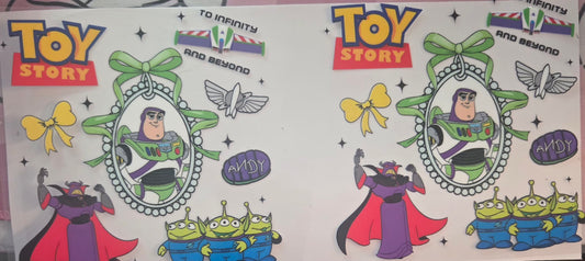 Toy Story Character UV DTF Wraps