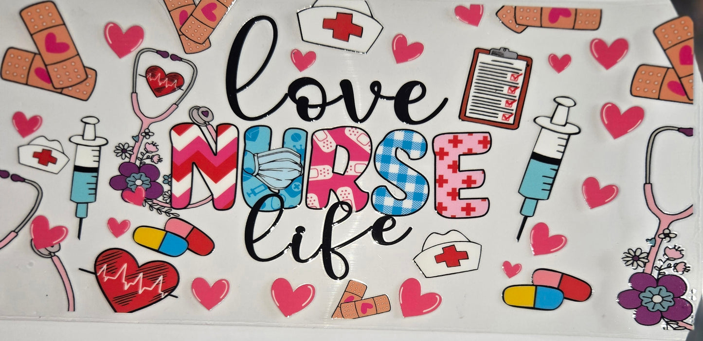 Autism/Cancer & Nurse UV DTF Wraps