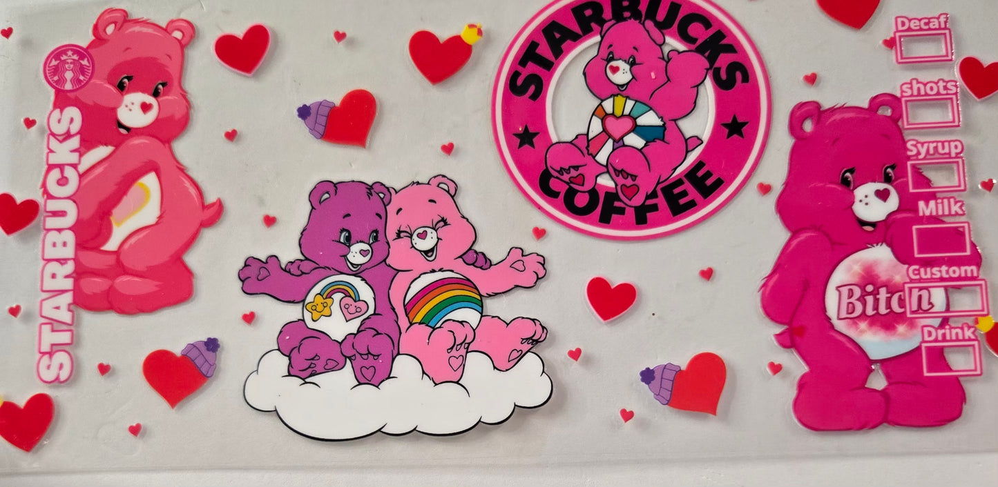 Carebear UV DTF Wraps