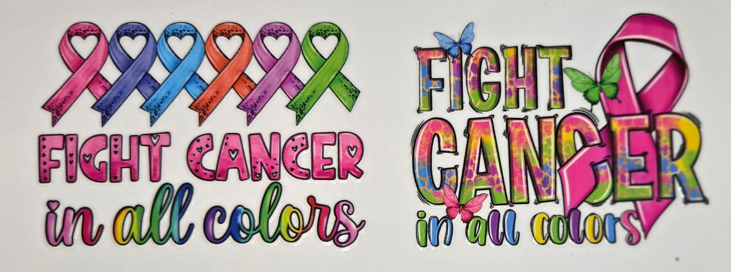 Autism/Cancer & Nurse UV DTF Wraps