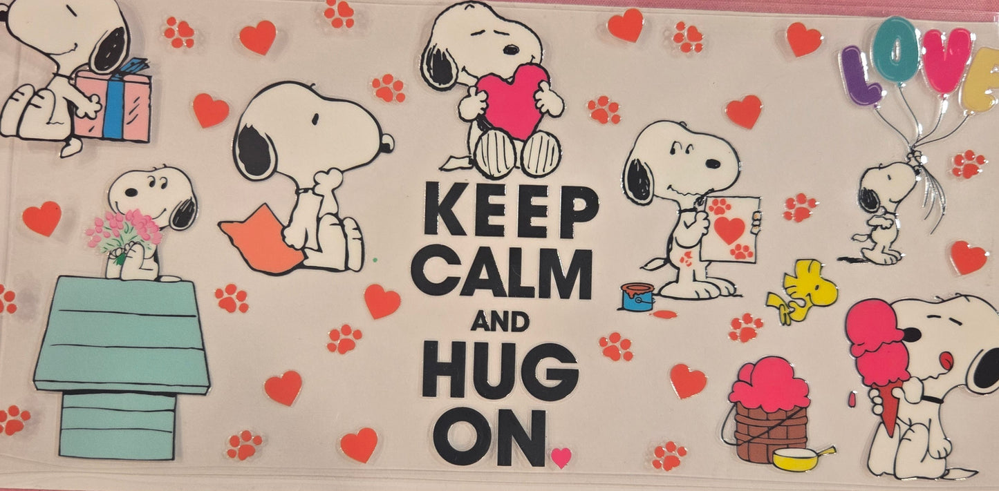Snoopy Charlie Brown UV DTF Wraps