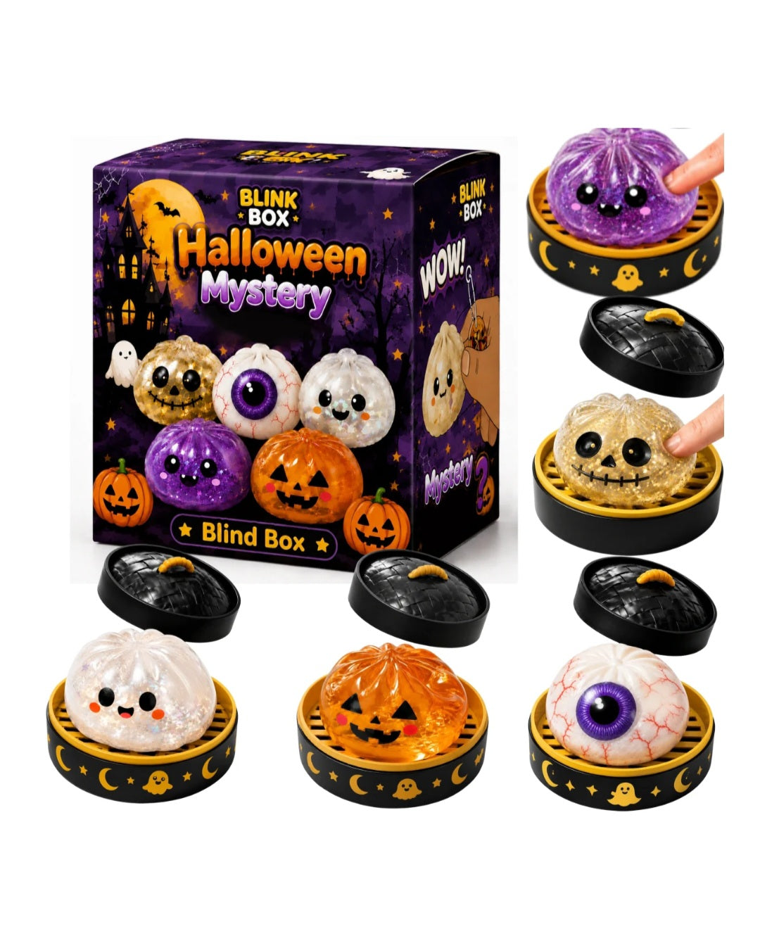 Halloween Squishy Dumplings