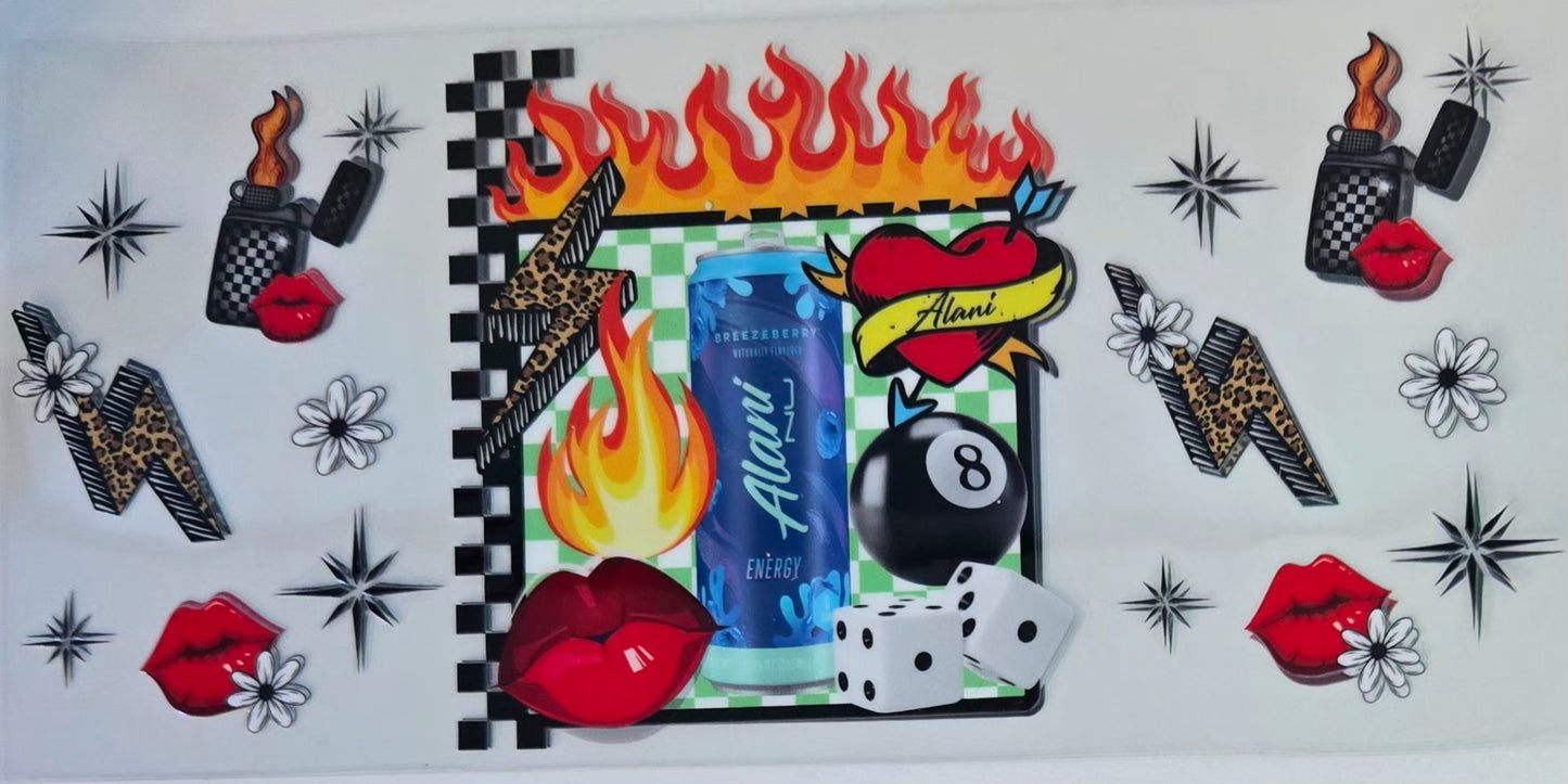 Energy Drink & Soda UV DTF Wraps