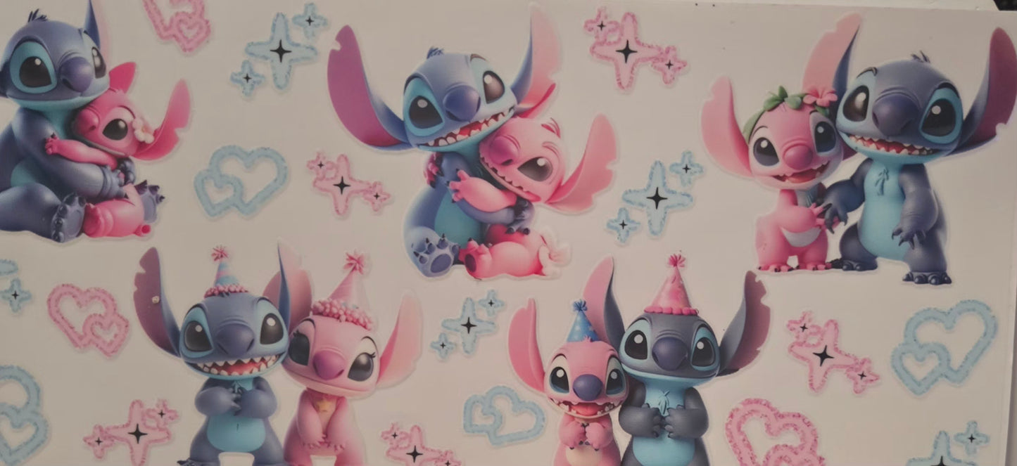 Lilo Stitch UV DTF WRAP