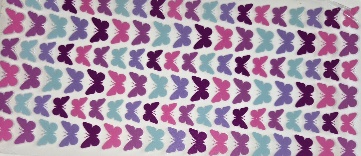 UV DTF Spring Floral Butterfly