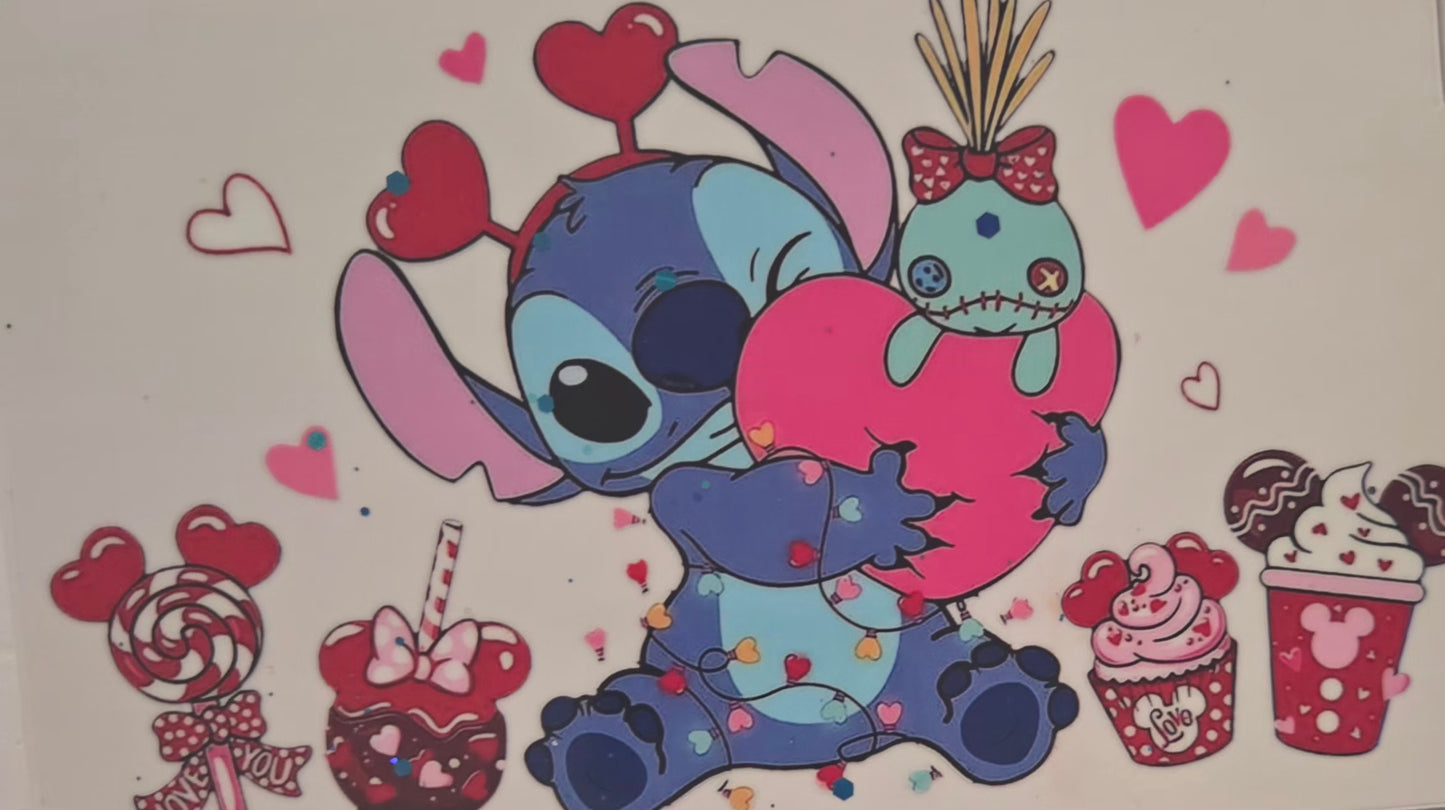 Lilo Stitch UV DTF WRAP