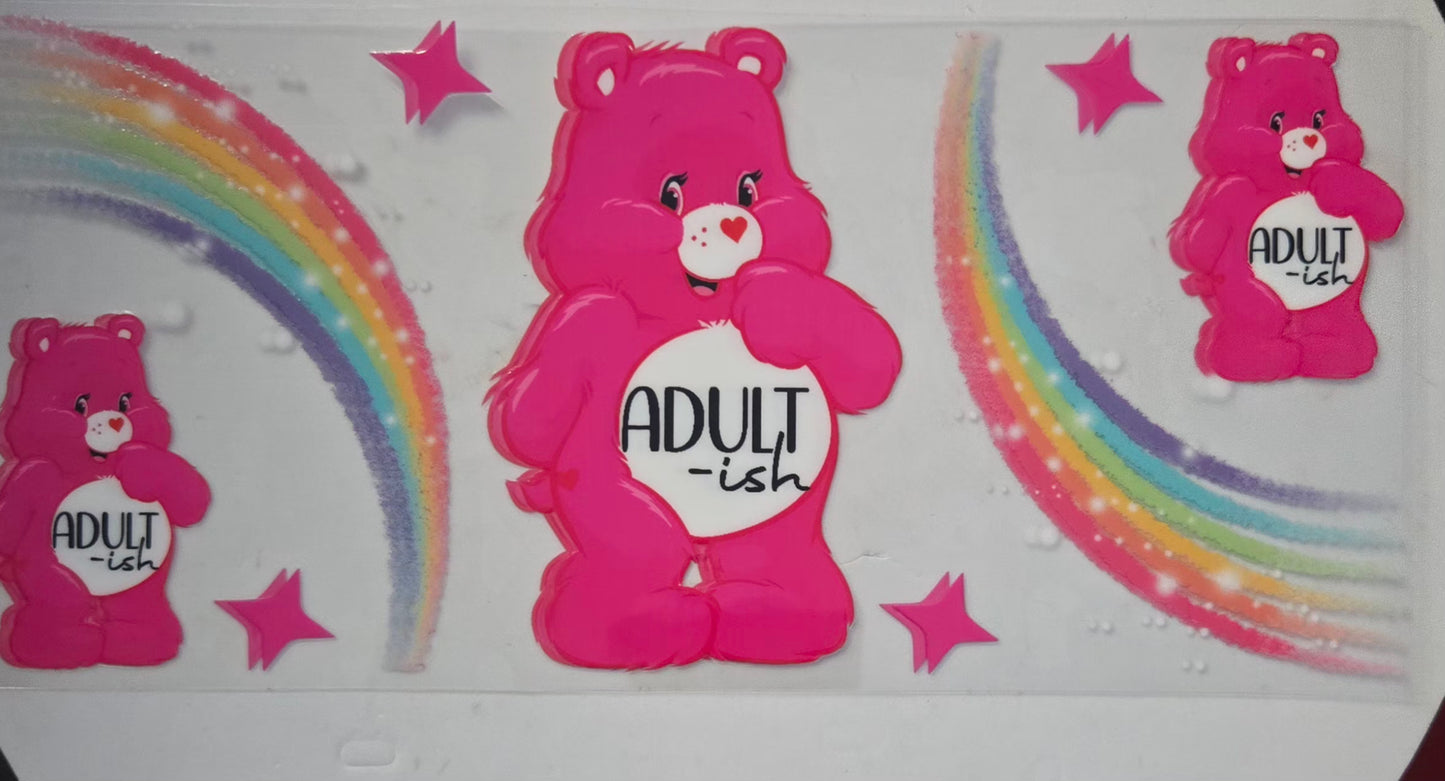 Carebear UV DTF Wraps