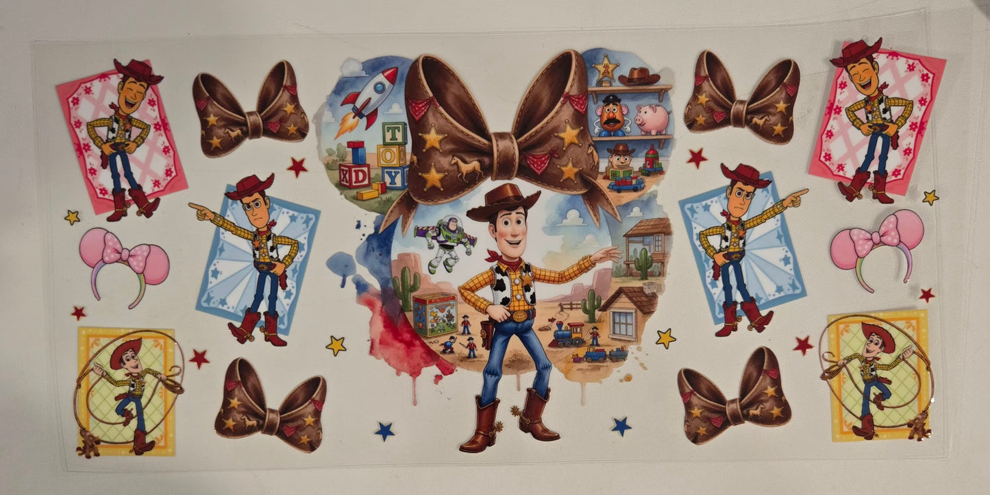 Toy Story Character UV DTF Wraps