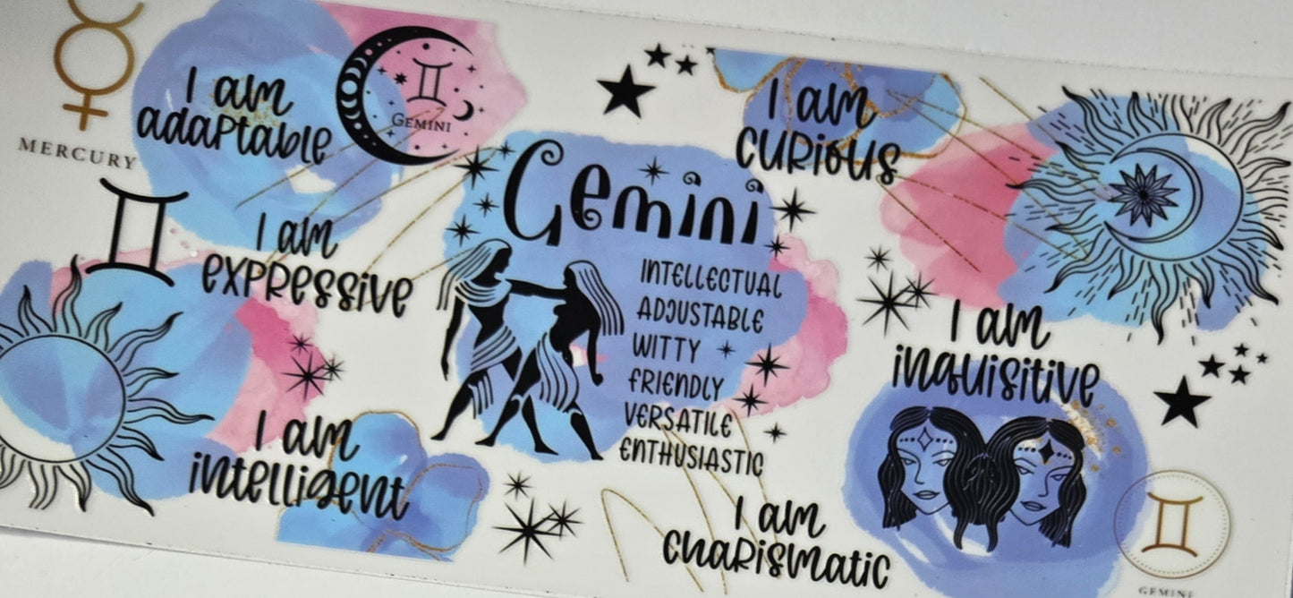 Birthday Signs/Sayings UV DTF Wraps