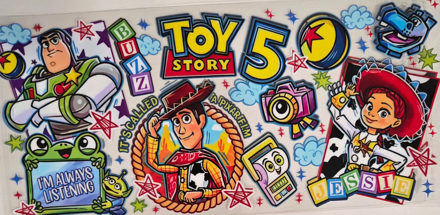 Toy Story Character UV DTF Wraps