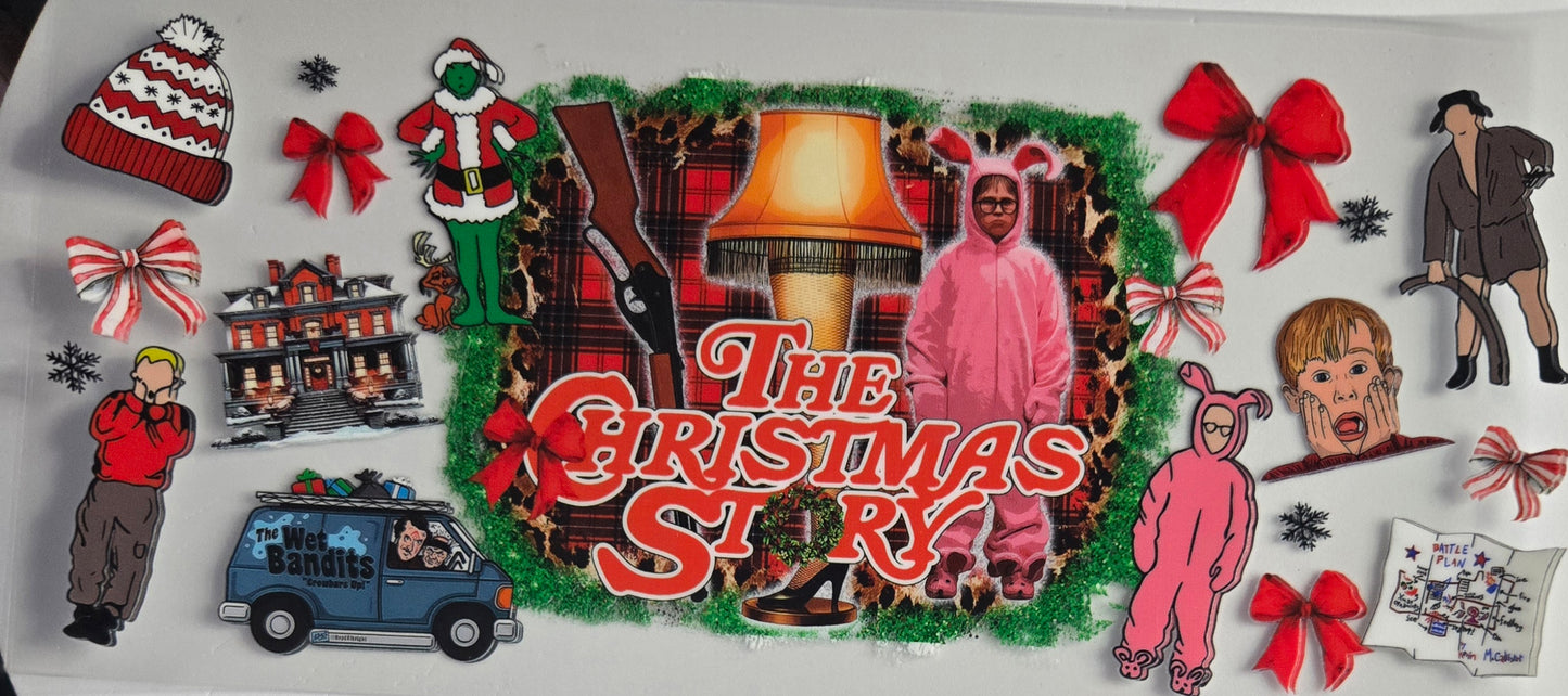 Christmas UV DTF wraps 2