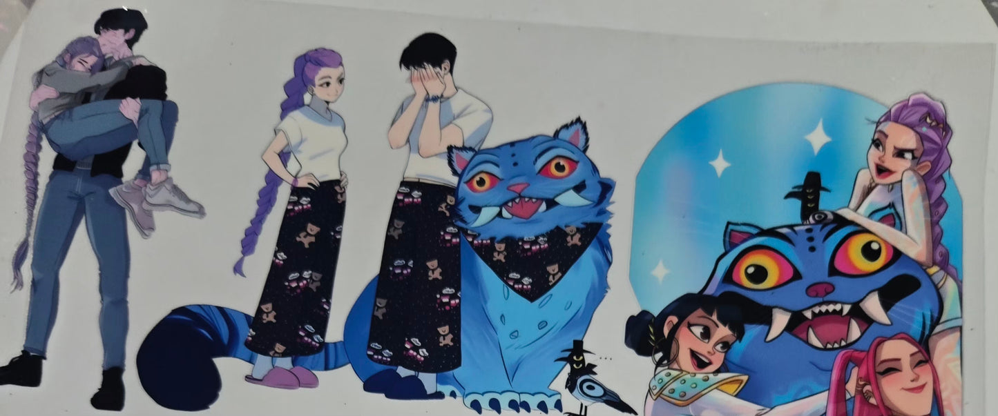 K-Popk UV DTF Wraps