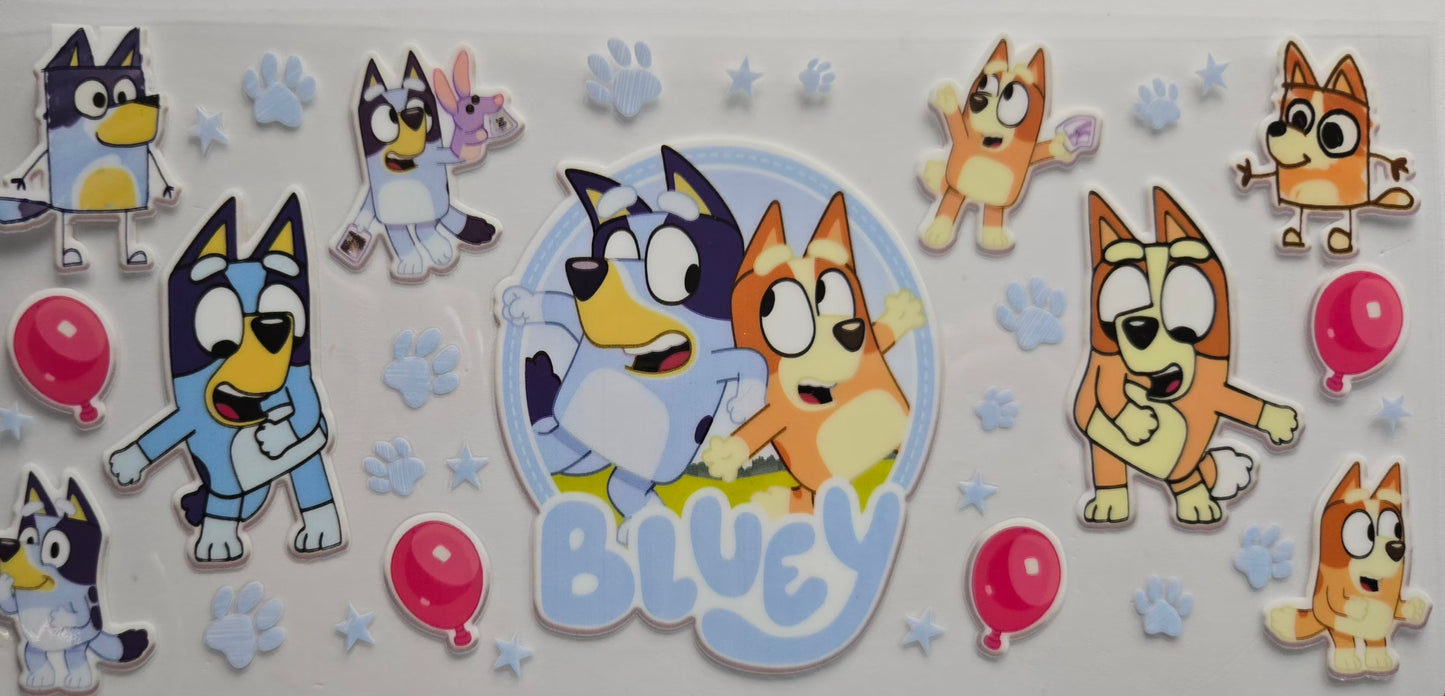 Paw Paatrol & Blues Clues UV DTF Wraps