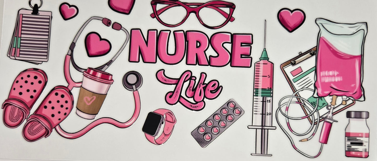 Autism/Cancer & Nurse UV DTF Wraps