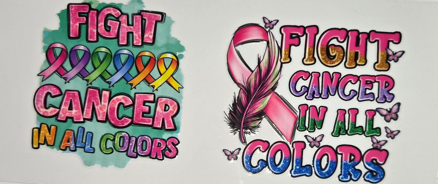 Autism/Cancer & Nurse UV DTF Wraps