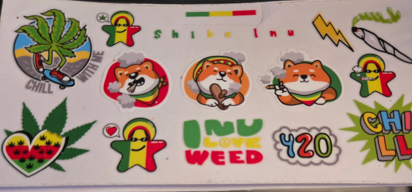 420 UV DTF Wraps