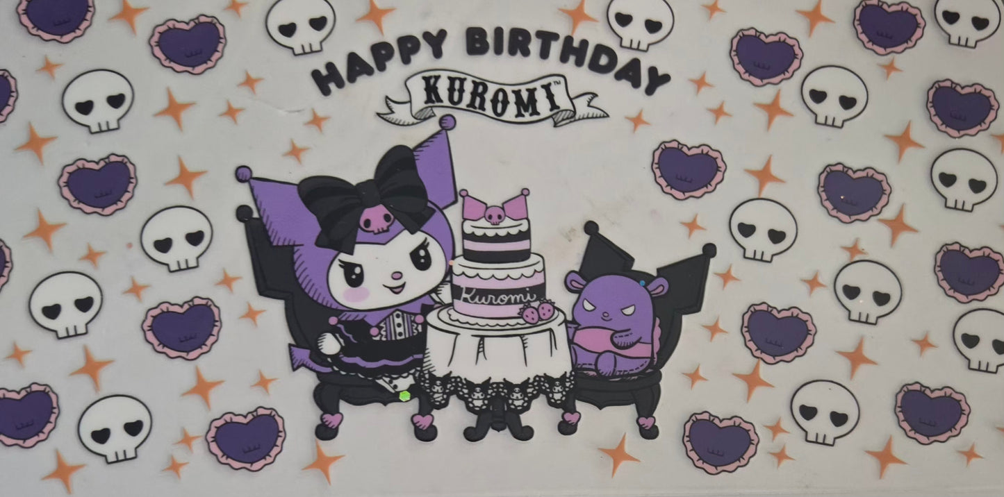 New Hello Kitty & Kuromi uv dtf Wraps