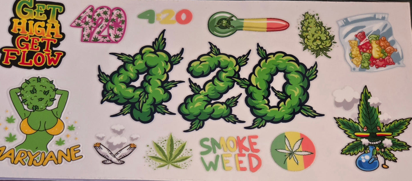 420 UV DTF Wraps