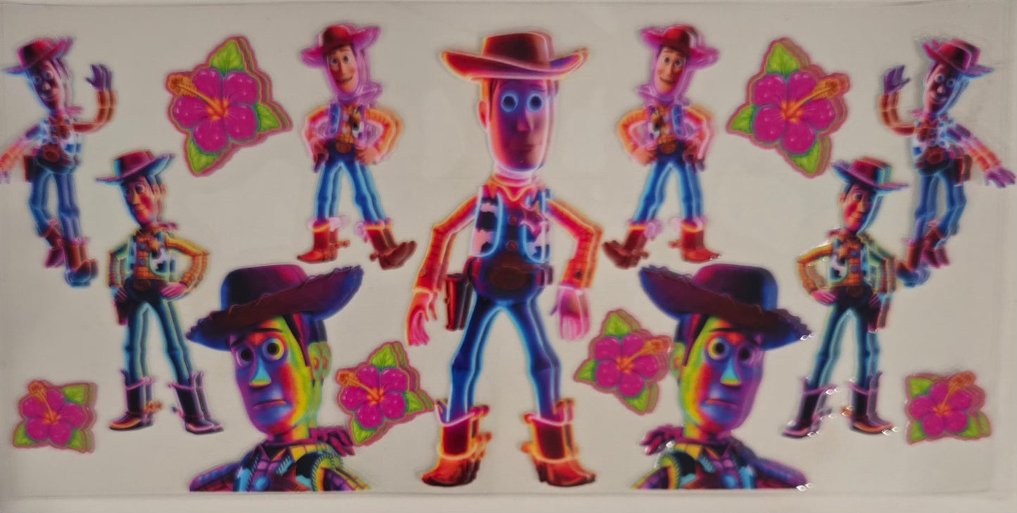 Toy Story Character UV DTF Wraps