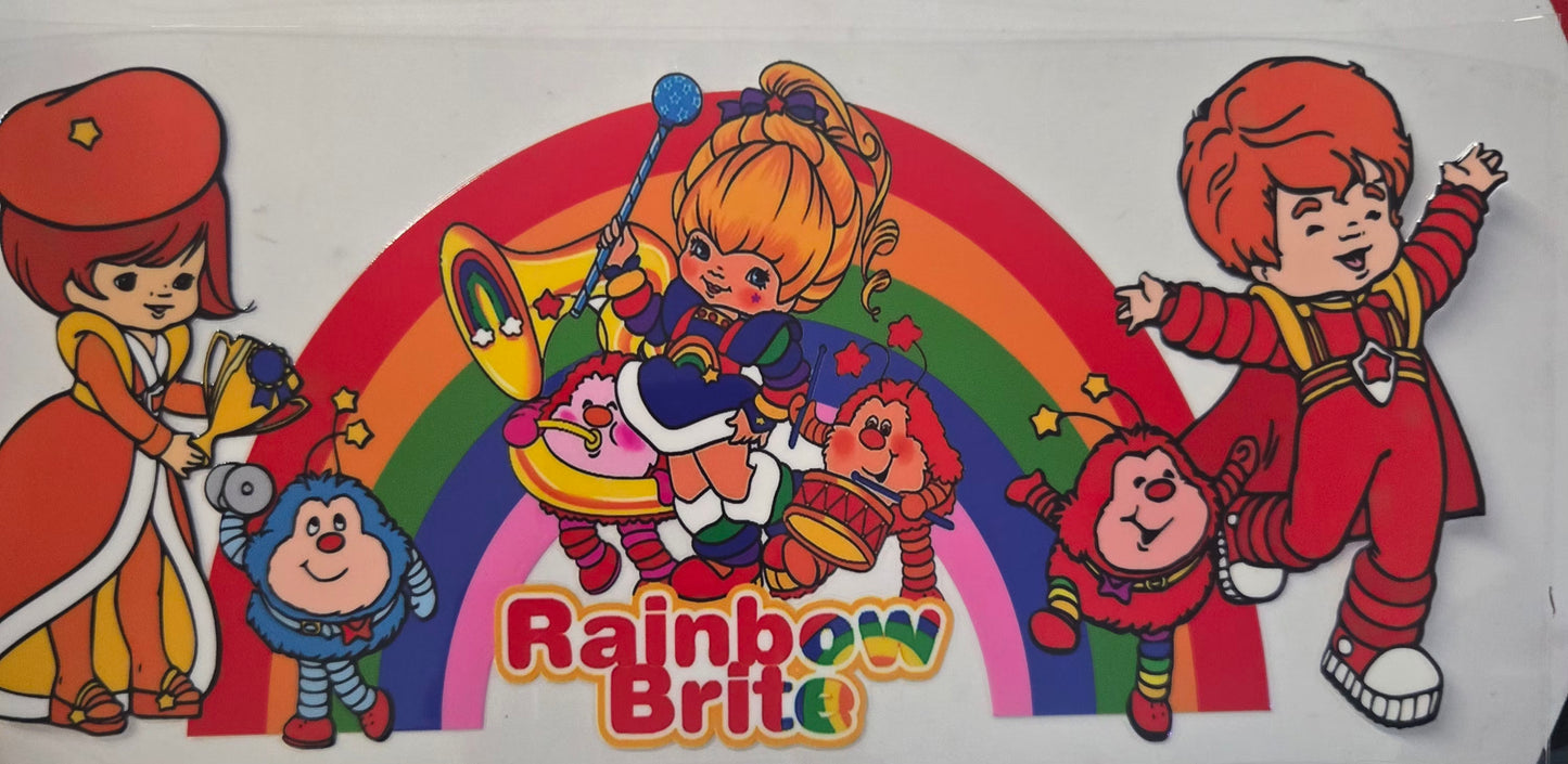 Strawberry Shortcake, strawberries, strawberry Ice cream & Rainbow Brite