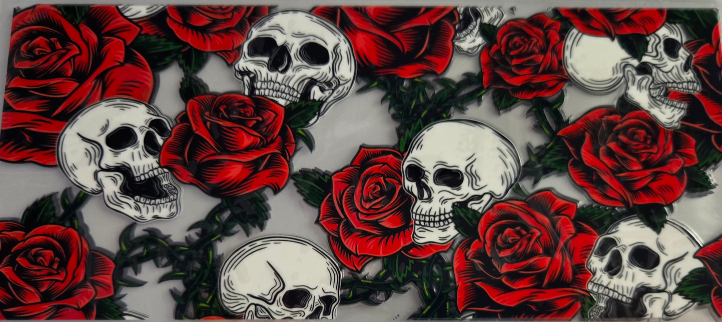 Skeleton Vibes UV DTF Wraps